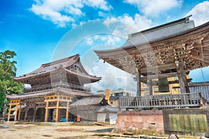 Johanabetsuin-Zentokuji Temple in Nanto City, Toyama Prefecture, Japan. a famous historic site