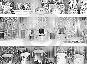 Inside Interior of a Kitchenware Store