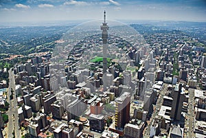 Johannesburg CBD - Aerial View