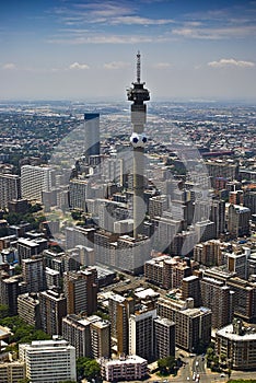 Johannesburg CBD - Aerial View - 1A