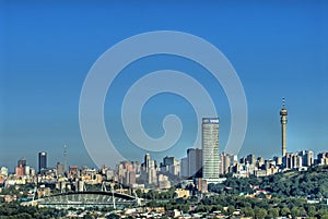 Johannesburg City skyline