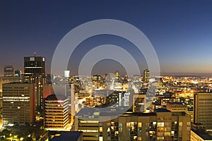 Johannesburg skyline photo