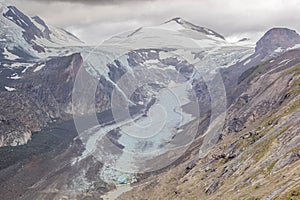 The Johannisberg and the Pasterze Glacier photo
