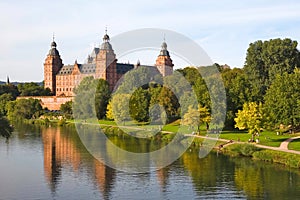 Johannisburg Castle in Aschaffenburg, Germany