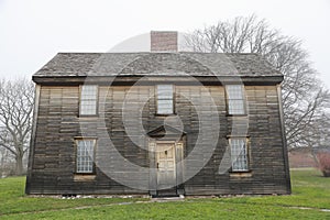 John Adams birthplace in Quincy, Massachusetts