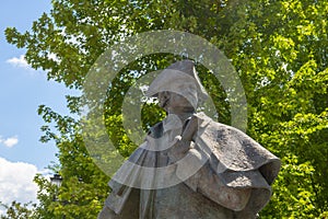 John Adams statue, Quincy, MA, USA