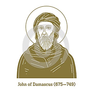 John of Damascus 675-749 was a Christian monk, priest, and apologist
