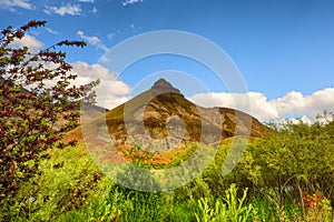 John Day Fossil Beds Sheep Rock Unit Landscape