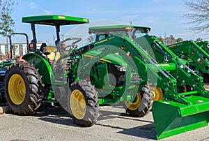 John Deere Model 5075M Tractor with a 540M Loader