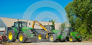 John Deere tractors