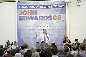 John Edwards Rally 78