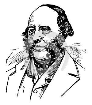 John Ericsson vintage illustration