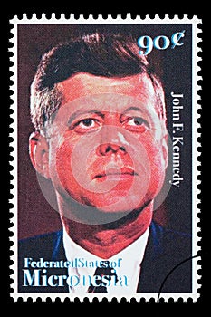 John F. Kennedy Postage Stamp