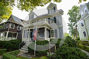 John Fitzgerald Kennedy House in Brookline, Massachusetts MA, USA