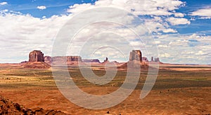 John Ford`s Point in Monument Valley in Utah and Arizona America.