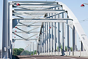 John Frost bridge in Arnhem, Netherlands