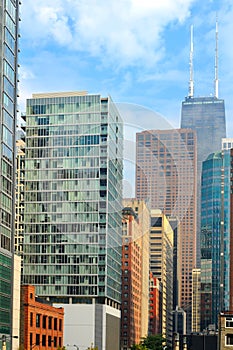 John Hancock building in Chicago