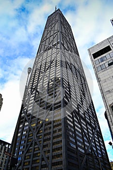 The John Hancock Building in Chicago