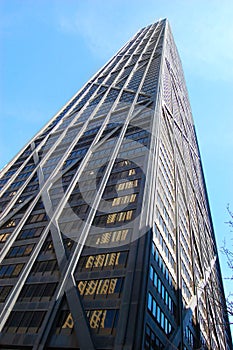 John Hancock Building on the Chicago Skyline