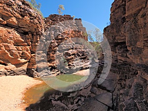 John Hayes rockhole near Trephina Gorge, east MacDonnell ranges