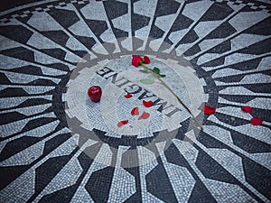 John Lennon Imagine Mosaic