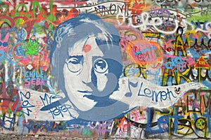 John Lennon Wall Prague