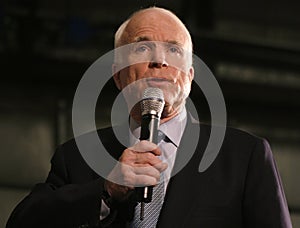 John McCain speech headshot