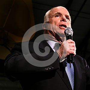 John McCain speech headshot