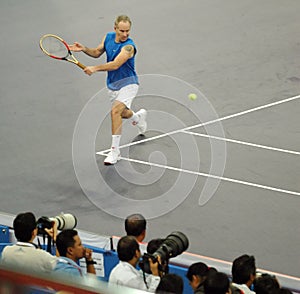 John McEnroe in actions