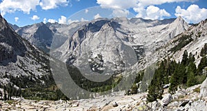 John Muir and Pacific Crest Trails in Kings Canyon National Park