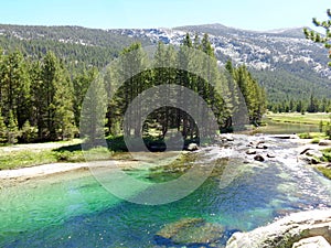 John Muir Trail Along the Dana Fork of the Tuolumne River