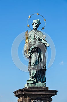 John of Nepomuk (or John Nepomucene) national saint of the Czech