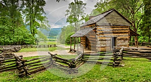 John Oliver's Cabin Great Smoky Mountains National Park photo