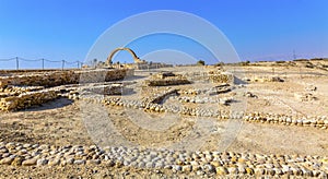 John Paul II Arch Elijah`s Hill Bethany Beyond Jordan