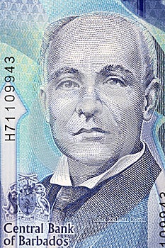 John Redman Bovell a portrait from Barbadian money