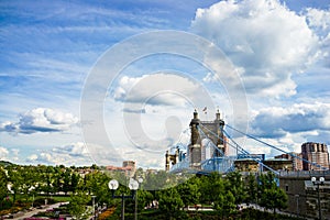 John A. Roebling Suspension Bridge, Cincinnati, Ohio