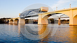 John Ross Bridge in Chattanooga