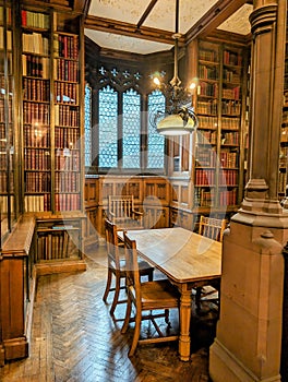 John Rylands Library in Manchester, Great Britain