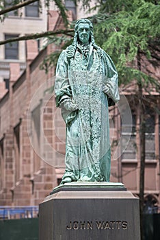 John watts statue in new york