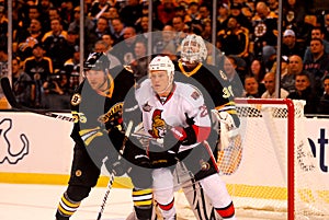 Johnny Boychuk v. Chris Neil NHL