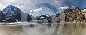 Johns Hopkins Glacier in Alaska, USA