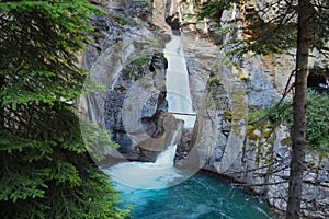 Johnson Canyon near Banff National Park