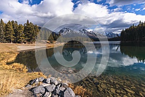 Johnson Lake is situated close to Banff town