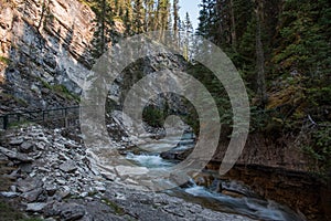 Johnston canyon in Banff National Park - Canada