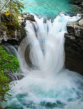 Johnston Canyon Falls, Banff NP, Canada