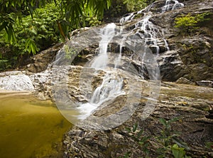 Johor National Park Waterfall,Malaysia