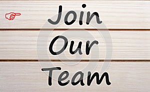 Join Our Team Concept