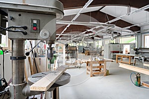 Joinery or carpentry workshop photo