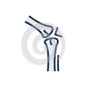 Color illustration icon for Joint, gout and arthralgia photo