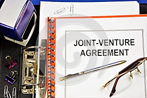 Joint venture agreement-a form of participation in the international division of labor by creating a business based on joint